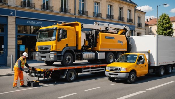 Dépannage poids lourd à soissons : services rapides et fiables